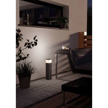 Eglo EGLO Utomhuslampa med uttag Antracit, 1-ljuskällor Eglo EGLO Utomhuslampa med uttag Antracit, 1-ljuskällor