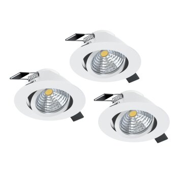 Eglo SALICETO Infälld lampa LED Vit Eglo SALICETO Infälld lampa LED Vit