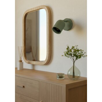 Eglo TILSTON Takstrålkastare, Vägglampa Grön, 1-ljuskällor