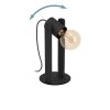 Eglo PLIMSOLL Bordslampa Svart, 1-ljuskällor