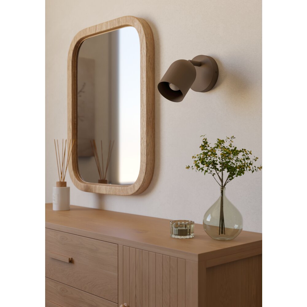Eglo TILSTON Takstrålkastare, Vägglampa Sandfärgad, 1-ljuskällor main product photo