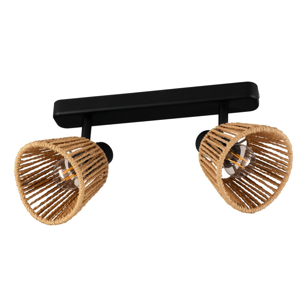 Eglo KEELBY Taklampa, Takstrålkastare Svart, 2-ljuskällor main product photo