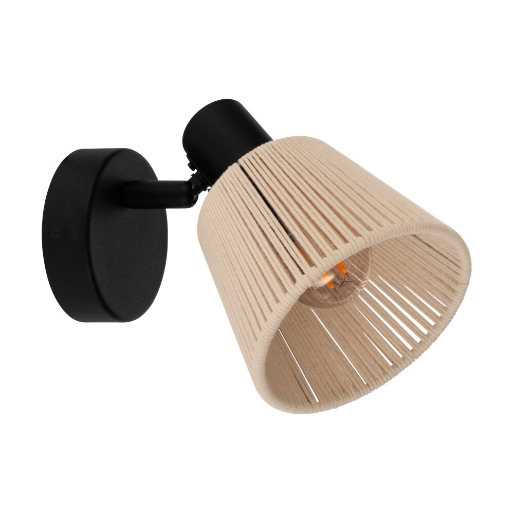 Eglo SEAGARD Takstrålkastare, Vägglampa Svart, 1-ljuskällor main product photo