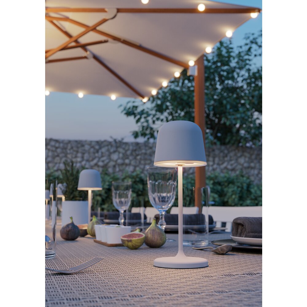 Eglo MANNERA-S Bordslampa LED Grått, 1-ljuskällor, Fjärrkontroll, Färgväxlare main product photo