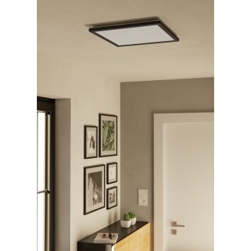 Eglo ROVITO-R Taklampa LED Svart, Fjärrkontroll