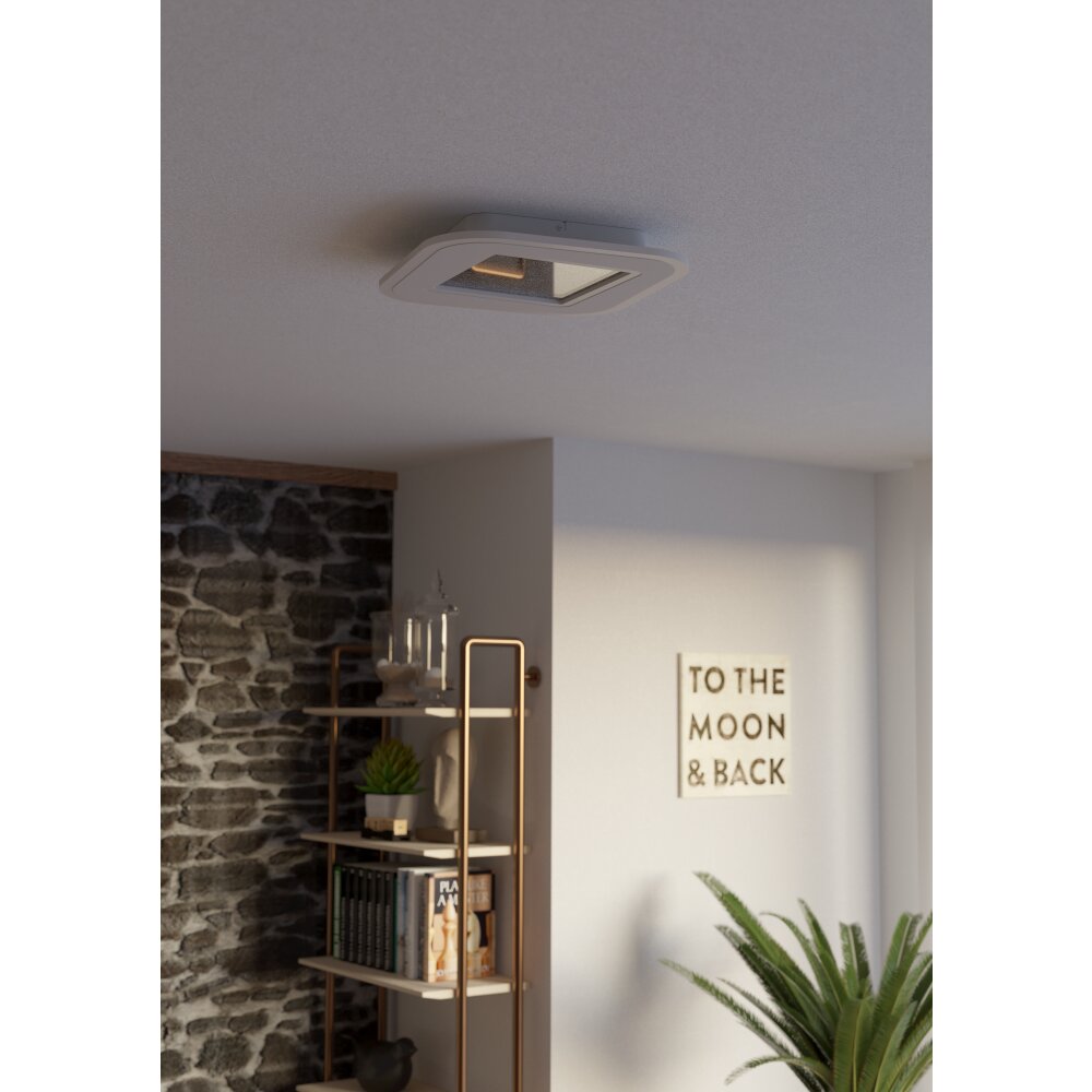 Eglo MACCHIONI Taklampa LED Vit, Fjärrkontroll main product photo