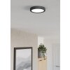 Eglo EGLO Taklampa LED Svart, Färgväxlare