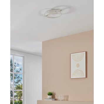 Eglo AMANDOLO Taklampa LED Vit, Fjärrkontroll, Färgväxlare