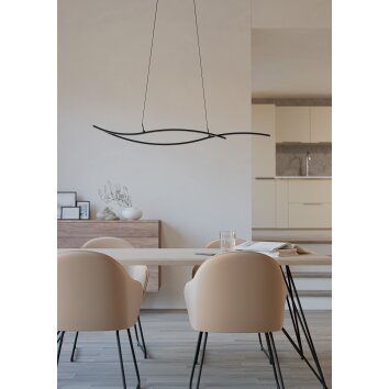 Eglo GRISOLIA Pendellampa LED Svart