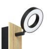 Eglo RIELVES Takstrålkastare, Vägglampa LED Brun, Svart