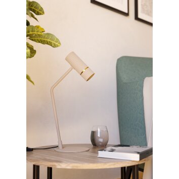 Eglo CAMINIA Bordslampa LED Mässing, Sandfärgad