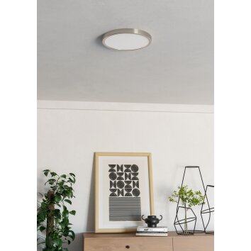 Eglo EGLO Taklampa LED Nickel matt, Färgväxlare