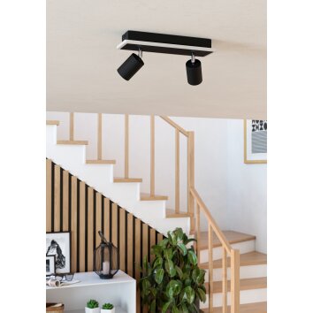 Eglo EGLO Taklampa, Takstrålkastare LED Svart