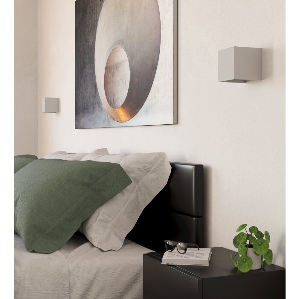 Eglo VALMONTONE Vägglampa LED Vit main product photo