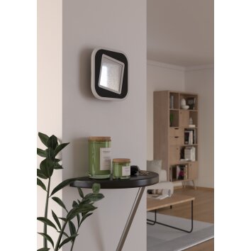 Eglo MACCHIONI Vägglampa LED Svart, Vit
