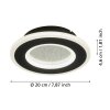 Eglo MACCHIONI Vägglampa LED Svart, Vit