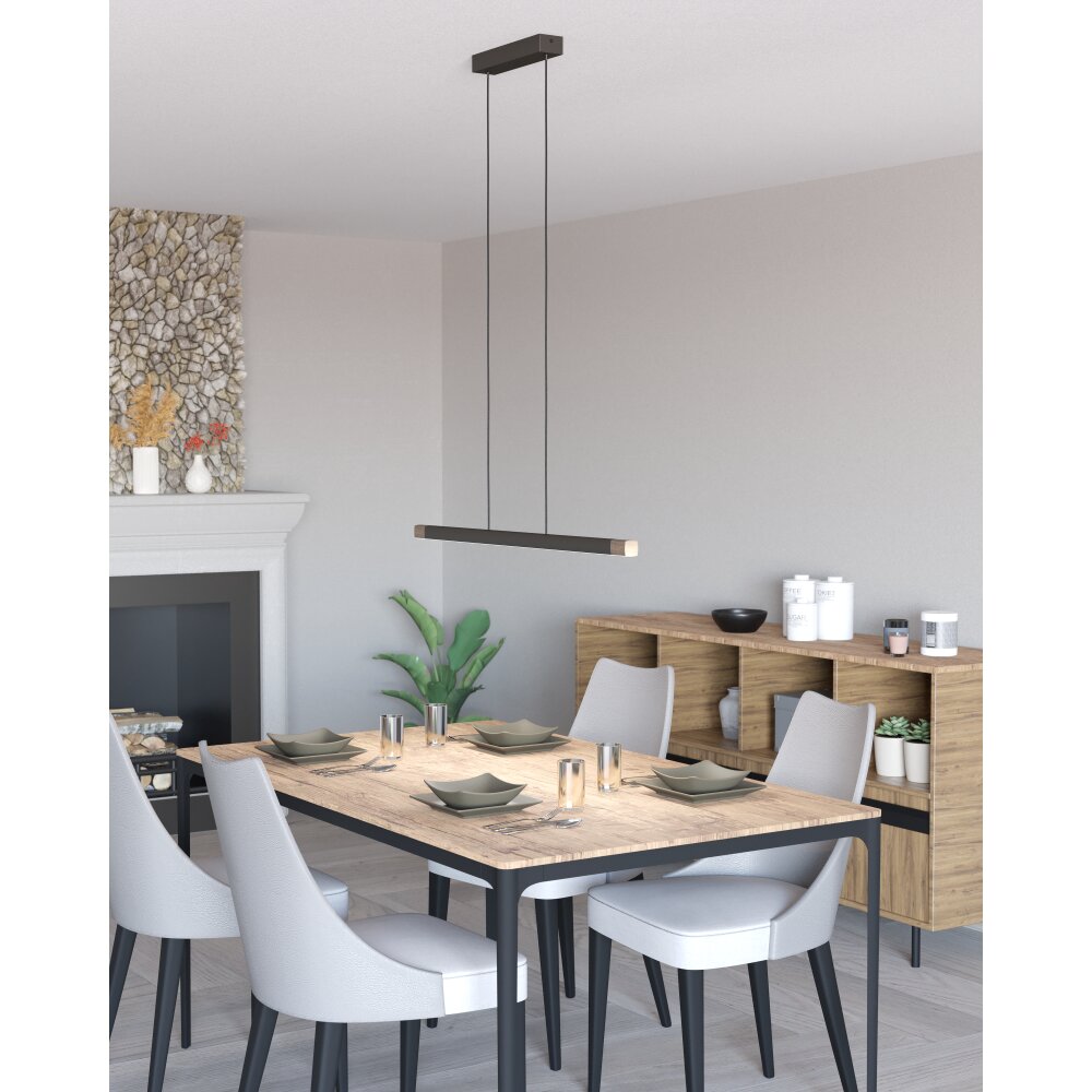 Eglo LISCIANA Pendellampa LED Grått main product photo