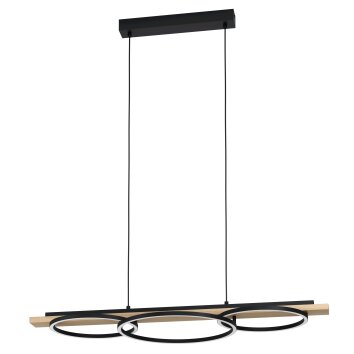 Eglo BOYAL Pendellampa LED Brun, Svart