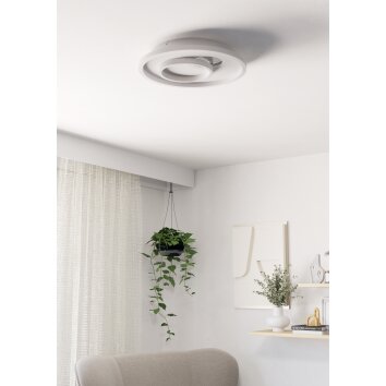 Eglo TIRIOLO Taklampa, Vägg- och taklampor LED Silver, Vit