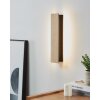 Eglo ZUBIALDE Vägglampa LED Brun, Svart