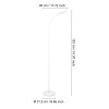 Eglo LAURO Golvlampa LED Vit