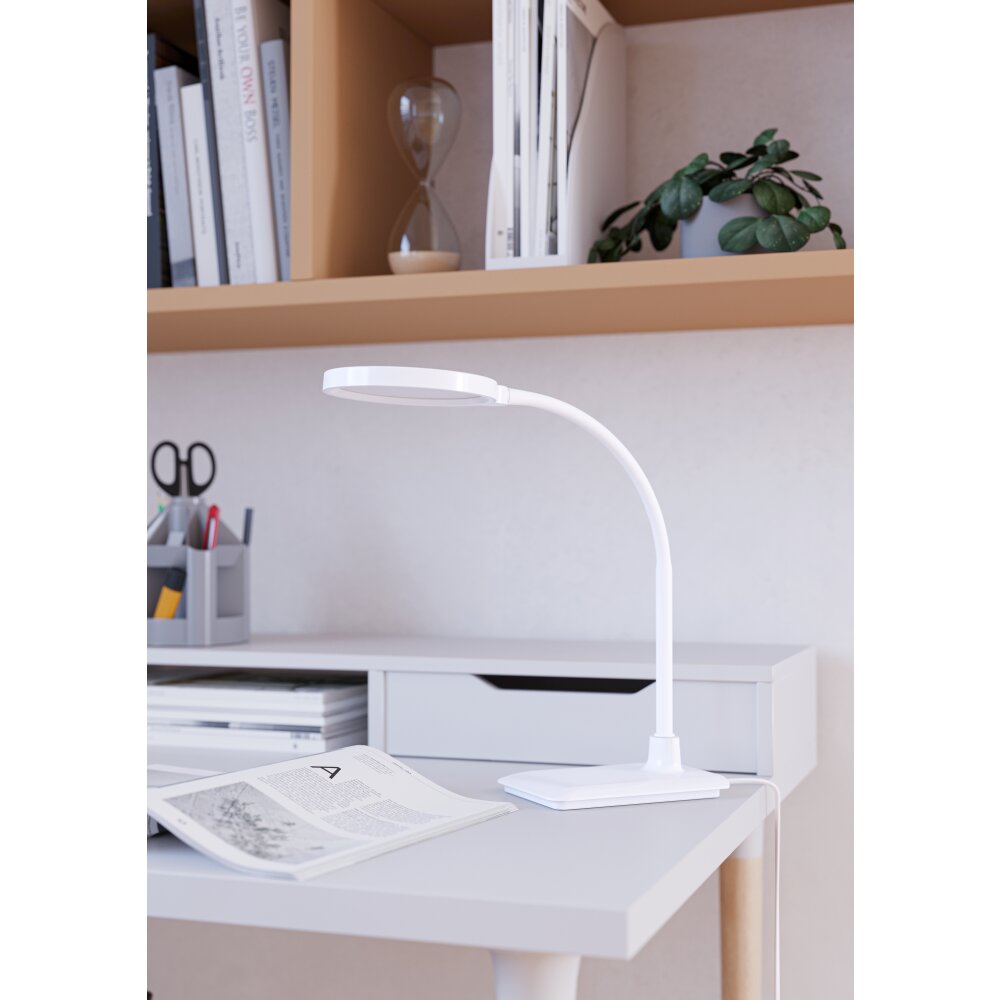 Eglo LAURO Bordslampa LED Vit main product photo