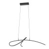 Eglo CARDONCITO Pendellampa LED Svart, Färgväxlare
