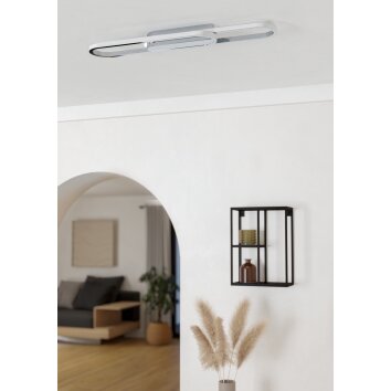 Eglo CONIVARENA Taklampa LED Krom, Färgväxlare Eglo CONIVARENA Taklampa LED Krom, Färgväxlare