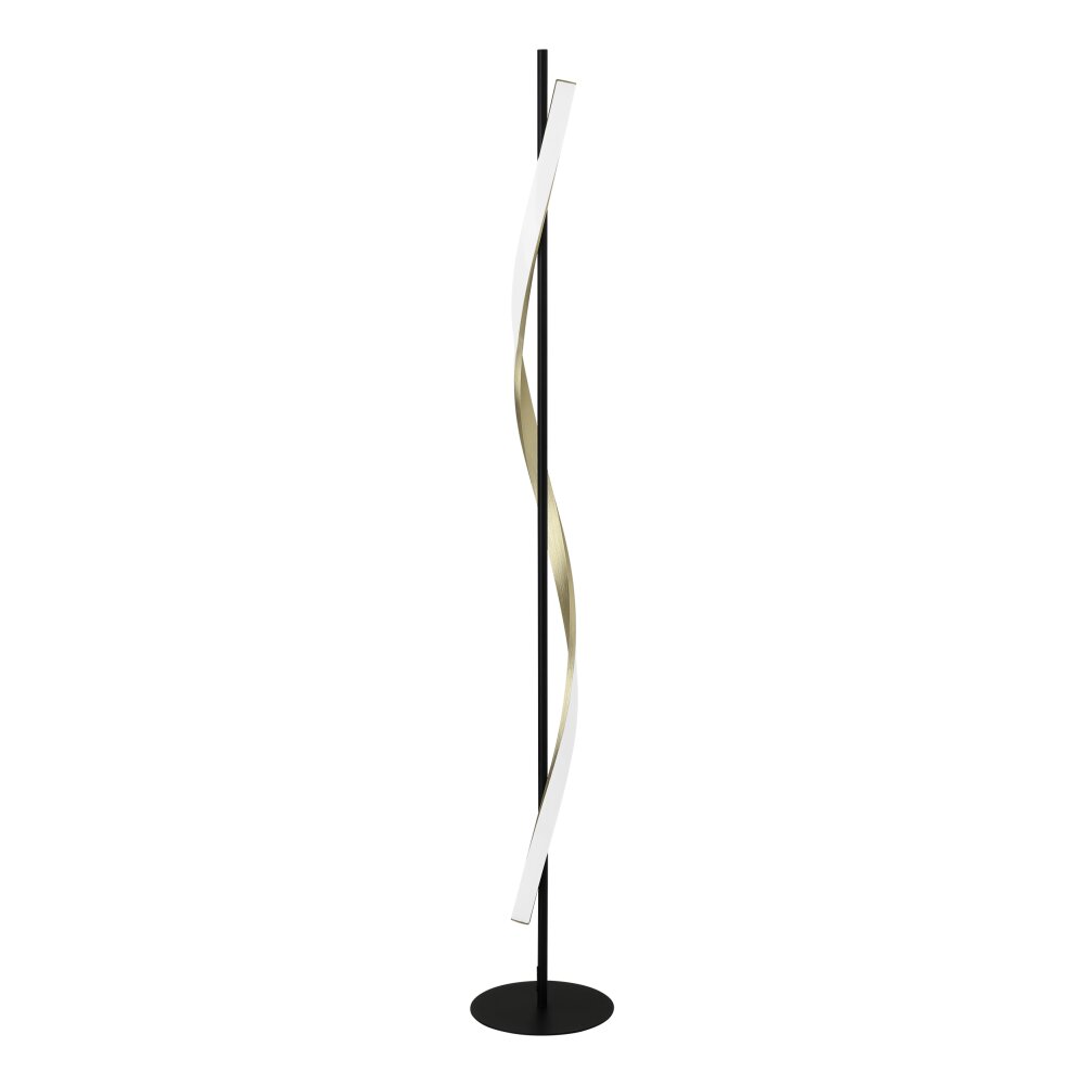Eglo CONAPRATO Golvlampa LED Mässing, Svart main product photo