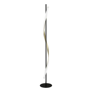 Eglo CONAPRATO Golvlampa LED Mässing, Svart
