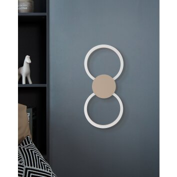 Eglo EGLO Taklampa LED Sandfärgad