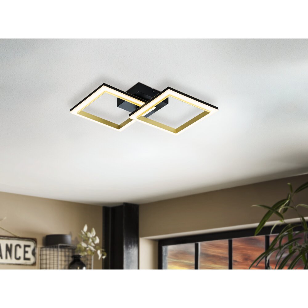 Eglo CALLIERA Taklampa LED Mässing, Svart main product photo