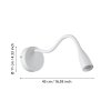 Eglo EGLO Vägglampa LED Vit