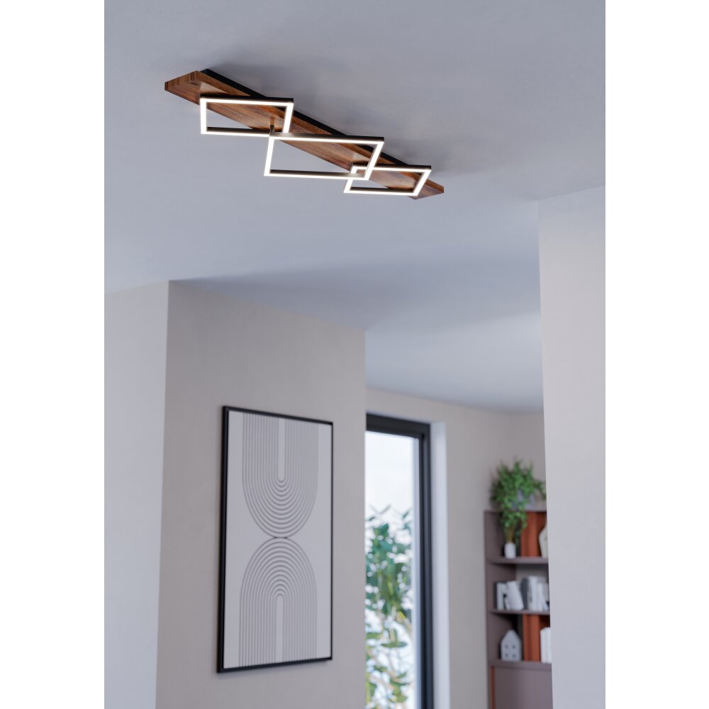 Eglo BOYAL Taklampa LED Brun, Svart main product photo