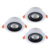 Eglo RGB Infälld lampa LED Svart, Vit, Fjärrkontroll, Färgväxlare