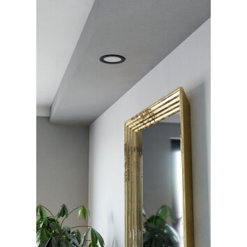 Eglo 6-Z Infälld lampa LED Svart, Färgväxlare