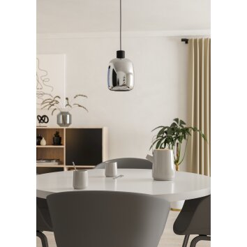 Eglo MOLOCHIO-Z Pendellampa LED Svart, Färgväxlare Eglo MOLOCHIO-Z Pendellampa LED Svart, Färgväxlare