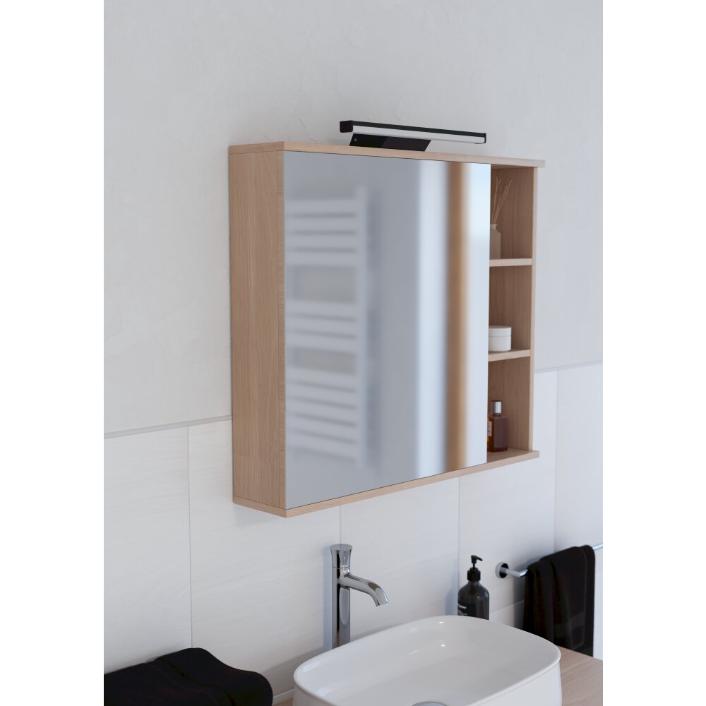 Eglo REGELLO-Z Spegellampa LED Svart, Färgväxlare main product photo