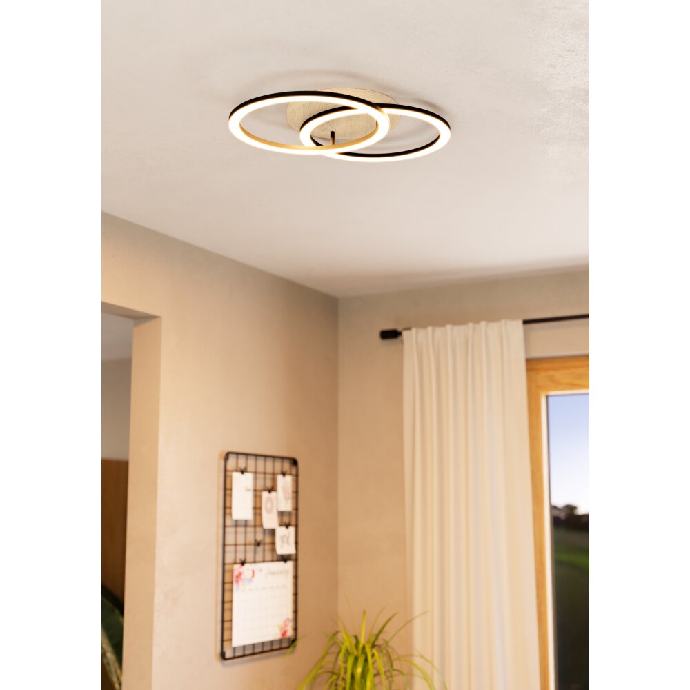Eglo LOMALTAS-Z Taklampa LED Brun, Svart main product photo