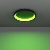 Eglo LORETELLO-Z Taklampa LED Svart, Färgväxlare