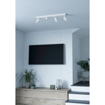 Eglo MELITELLO-Z Taklampa, Takstrålkastare LED Vit, Färgväxlare Eglo MELITELLO-Z Taklampa, Takstrålkastare LED Vit, Färgväxlare