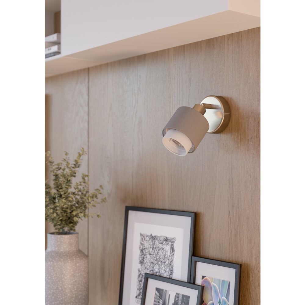 Eglo BELLIZZI Takstrålkastare, Vägglampa Nickel matt main product photo