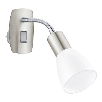 Eglo EGLO Utomhuslampa med uttag Krom, Nickel matt
