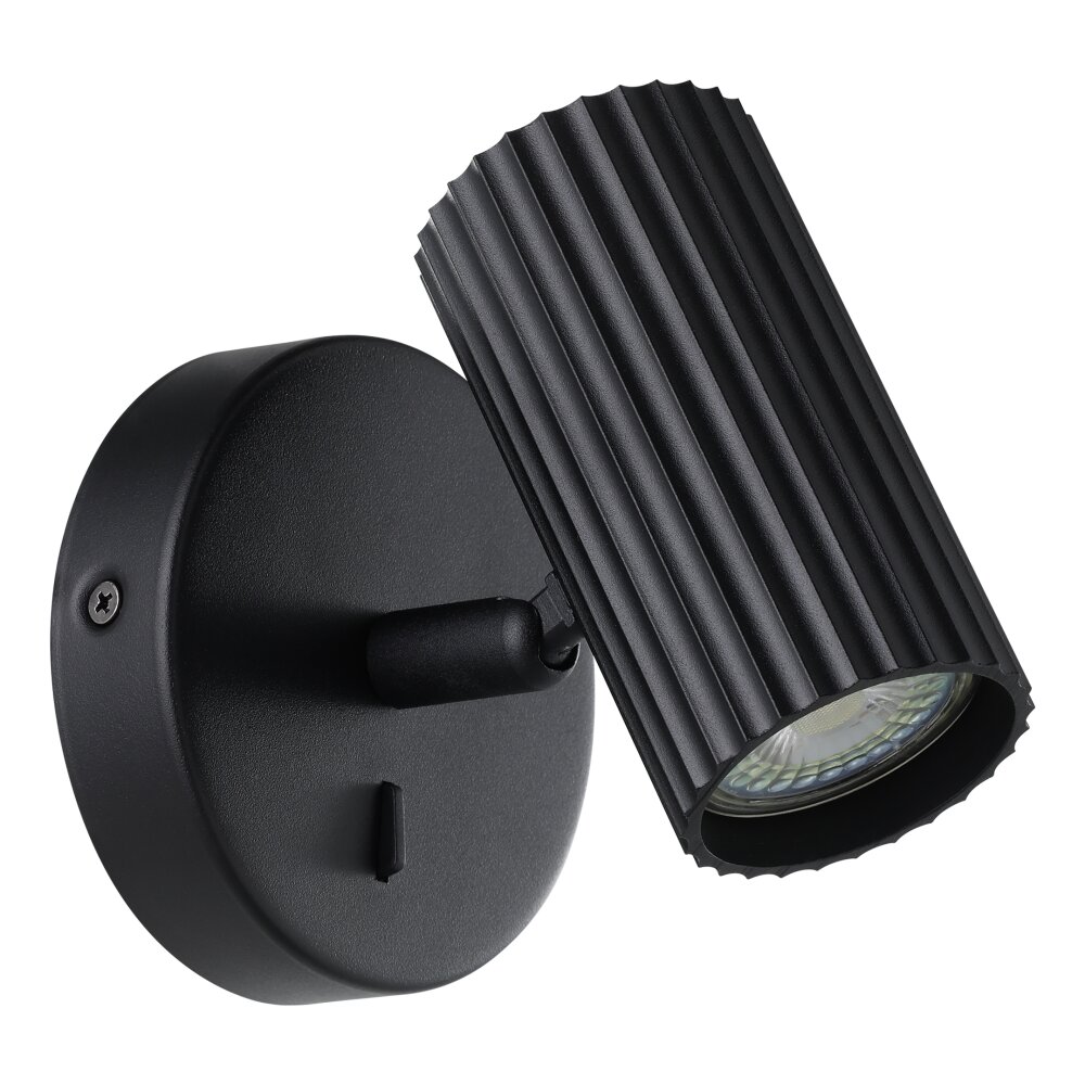 Eglo PORTILLO Vägglampa Svart main product photo