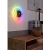 Eglo Lampor TREPELLA Vägglampa LED Svart, Rörelsedetektor, Fjärrkontroll, Färgväxlare