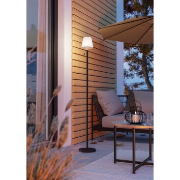 Eglo MONTAPALMA-L Golvlampa LED Svart, Fjärrkontroll, Färgväxlare Eglo MONTAPALMA-L Golvlampa LED Svart, Fjärrkontroll, Färgväxlare