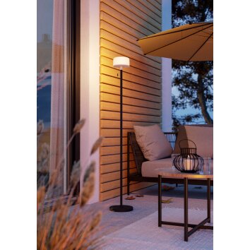 Eglo MONTAPALMA-L Golvlampa LED Svart, Fjärrkontroll, Färgväxlare Eglo MONTAPALMA-L Golvlampa LED Svart, Fjärrkontroll, Färgväxlare