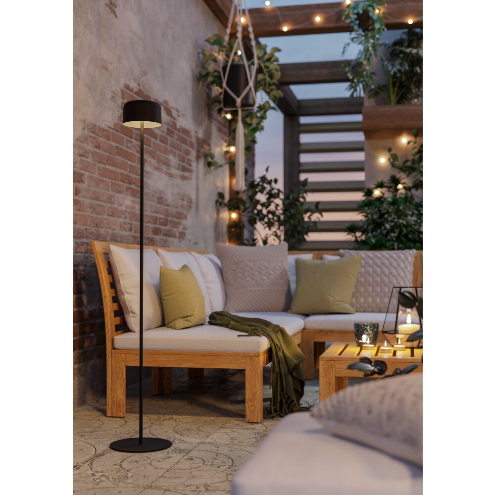 Eglo ROCCANOVA-L Golvlampa LED Svart main product photo