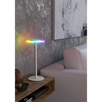 Eglo Lampor TREPELLA Bordslampa LED Vit, Fjärrkontroll, Färgväxlare