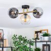 Koyoto Taklampa, kullampa Guld, Svart, 3-ljuskällor